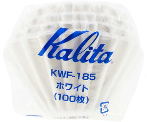 �J���^ Kalita ���܂݂������o�� �R�[�q�[ �y�[�p�[ �t�B���^�[ �E�F�[�u�t�B���^�[ 2~4�l�p KWF-185 100�� �z���C�g #22212 ������� �L�����v �A�E�g�h�A