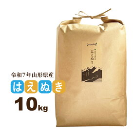 お米 10kg はえぬき 山形県 令和7年産 送料無料（一部地域を除く） 白米