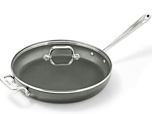 All-Clad �I�[���N���b�h�@30cm �m���X�e�B�b�N�E�t���C�p���E�K���X���t�^�t���Z�b�g�@HA1 �V���[�Y