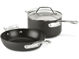 All-Clad オールクラッド　ノンスティック21cmフライパン＆2.3リットル片手鍋セット　Essentials Nonstick シリーズ