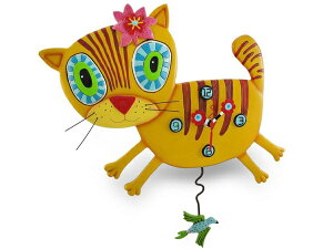 Allen Designs AEfUC@qL̐Uqv@Kimi Kitty Cat ClockMichelle AllenfUC