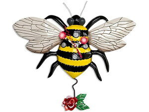 Allen Designs AEfUC@~co`̐Uqv@Buzz Whimsical Bee Pendulum ClockMichelle AllenfUC