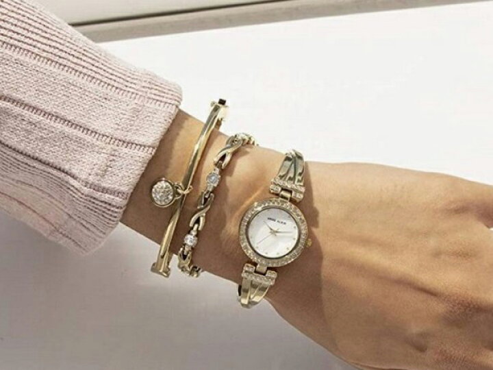 楽天市場】Anne Klein アンクライン プレミアム・バングルウォッチ 