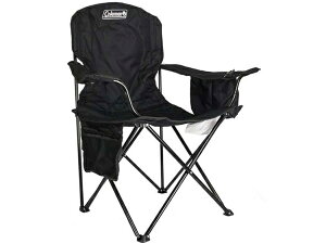 Coleman コールマン アウトドア・チェア (ブラック) クーラーバッグ付き折りたたみ椅子