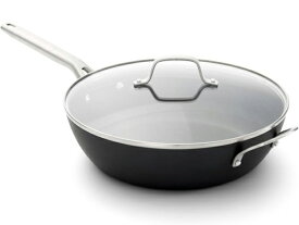 Calphalon カルファロン　30cm ノンスティック・ジャンボフライパン　ガラス製フタ付き　12 inch　Hard-Anodized シリーズ