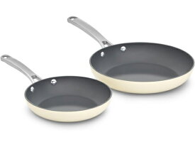 Calphalon カルファロン　20＆25cm セラミック・ノンスティック・フライパン2個セット　（フラワー）　8＆10 inch　Ceramic Nonstick シリーズ