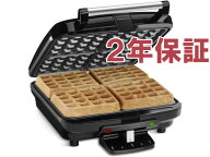 【2年保証】　Cuisinart クイジナート　ワッフルメーカー角4型　WAF-150