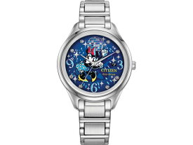 シチズン Eco-Drive　ミニー・マウス女性用腕時計　（ブルー）　Disney 海外限定逆輸入モデル