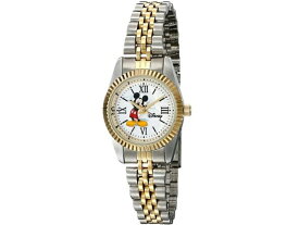 Disney ディズニー　ミッキー・マウス 女性用腕時計　（シルバー/ゴールド）