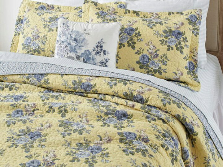楽天市場】【キング】 Laura Ashley ローラ アシュレイ Linley キルト 