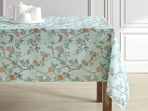 Laura Ashley ���[�� �A�V�����C�@�e�[�u���N���X 152×259cm�@�i�G�O�����e�B�[�k�j