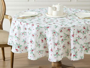 Laura Ashley ���[�� �A�V�����C�@�e�[�u���N���X 177cm Round�@�i�z�[���[�E�x���[�j