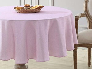 Laura Ashley ���[�� �A�V�����C�@�e�[�u���N���X 177cm Round�@�i�u���b�V���j