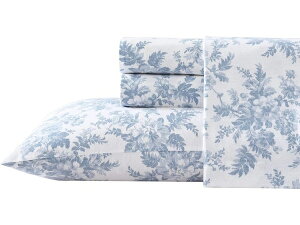 �y�N�C�[���z�@Laura Ashley ���[�� �A�V�����C�@Vanessa �V�[�c�E�Z�b�g�@�i�u���[�j�@�t���b�g�V�[�c1�����{�b�N�X�V�[�c1�������J�o�[2���@�Q��