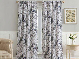 �y��97×��244cm 2���z�@Laura Ashley ���[�� �A�V�����C�@Belvedere �J�[�e�� 2���Z�b�g�@�iPaon�j 38×96inch