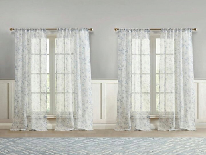 楽天市場】【幅97×丈214cm 4枚】 Laura Ashley ローラ アシュレイ 