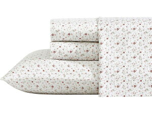 �y�N�C�[���z�@Laura Ashley ���[�� �A�V�����C�@Evie Coral �V�[�c�E�Z�b�g�@�i�s���N/���b�h/�z���C�g�j�@�t���b�g�V�[�c1�����{�b�N�X�V�[�c1�������J�o�[2���@�Q��