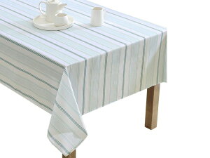 Laura Ashley ���[�� �A�V�����C�@�e�[�u���N���X 152×259cm�@�i�e�B�[���E�X�g���C�v�j