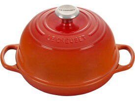 Le Creuset ル・クルーゼ　24cmブレッド・オーブン　パン焼き器　(オレンジ）　ルクルーゼ