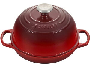 Le Creuset ���E�N���[�[�@24cm�u���b�h�E�I�[�u���@�p���Ă���@(�`�F���[���b�h�j�@���N���[�[