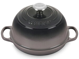 Le Creuset ���E�N���[�[�@24cm�u���b�h�E�I�[�u���@�p���Ă���@(�I�C�X�^�[�O���[�j�@���N���[�[