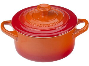 Le Creuset ���E�N���[�[�@240cc���퐻�~�j�E���E���h�R�R�b�g�@�i�I�����W�j�@8oz�@���N���[�[