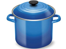 Le Creuset　ル・クルーゼ　 ストックポット (マルセイユブルー)　8QTルクルーゼ　パスタを茹でたり用途色々♪　7.6リットルサイズです！