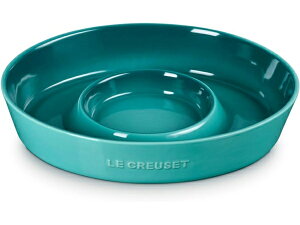 Le Creuset ���E�N���[�[�@33cm�I�[�o���E�`�b�v���f�B�b�v�E�v���b�^�[�@�i�����B�G���j�@�p�[�e�B�p��M�`�b�v�f�B�b�v�E�g���C�@13inch