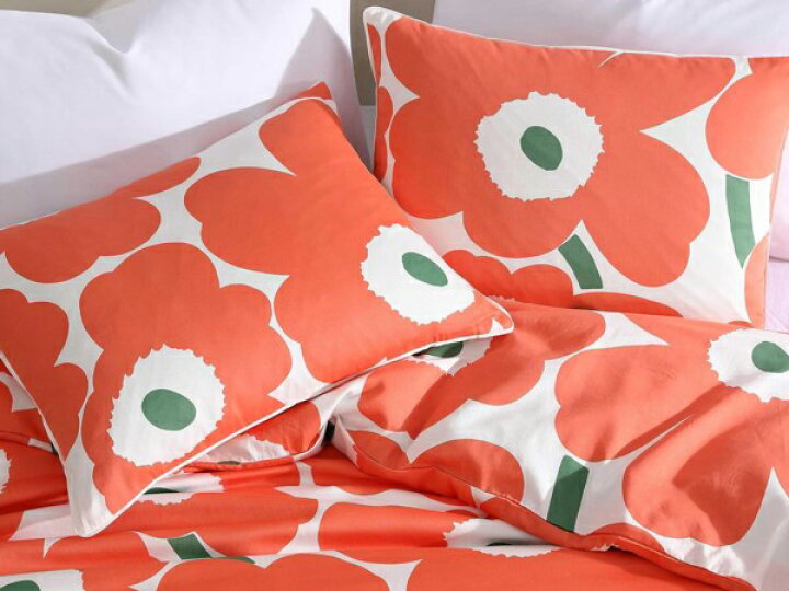 楽天市場】【クイーン】 marimekko マリメッコ Unikko 布団カバー 