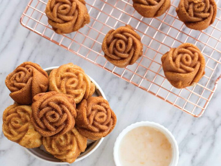 楽天市場】Nordic Ware ノルディックウエア ローズバッド(薔薇のつぼみ 