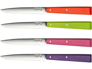 Opinel �I�s�l���@Bon Appetit �X�e�[�L�i�C�t4�_�Z�b�g�@�iPOP�j�@4�FHornbeam�n���h��