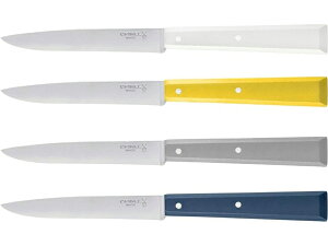 Opinel �I�s�l���@Bon Appetit �X�e�[�L�i�C�t4�_�Z�b�g�@�iCeleste�j�@4�FHornbeam�n���h��