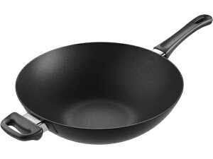 Scanpan �X�L�����p���@32cm�m���X�e�B�b�N���ؓ�WOK �⏕�n���h���t���@[IH��Ή�]�@12.5inch�@Classic�V���[�Y