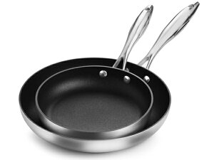 Scanpan �X�L�����p���@20��26cm�m���X�e�B�b�N�E�t���C�p��2�Z�b�g�@[IH�Ή�]�@CX+ �V���[�Y