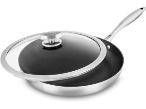 Scanpan �X�L�����p���@32cm�K���X���t�^�t���m���X�e�B�b�N�E�t���C�p���@[IH�Ή�]�@CX+ �V���[�Y