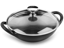 Staub ストウブ　16cmベイビーWOK 中華鍋　（ブラックマット） 一人鍋用　限定品