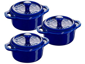 Staub �X�g�E�u�@���퐻�~�j�E���E���h�R�R�b�g3�Z�b�g�@�i�_�[�N�u���[�j