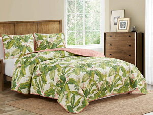 �y�L���O�z�@Tommy Bahama �g�~�[�o�n�}�@Aregada Dock �L���g3�_�Z�b�g �i�G�N�����x�[�W��/�O���[��/�s���N�j�@243×264cm�@����|���z�c1�������J�o�[2���@�Q��
