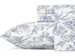 �y�N�C�[���z�@Tommy Bahama �g�~�[�o�n�}�@Pen & Ink Palm �V�[�c4�_�Z�b�g�@�i�u���[�j�@�t���b�g�V�[�c1�����{�b�N�X�V�[�c1�������J�o�[2���@�Q��
