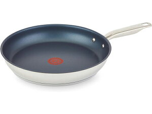 T-fal eBt@[@30cmmXeBbNEtCp@iXeXEX`[j@[IHΉ]@12inch Platinum Stainless Steel