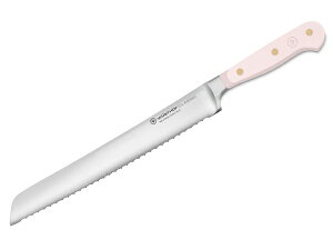 Wusthof ヴュストホフ 23cmダブル鋸歯ブレッドナイフ パン切り包丁 (ピンク) 9inch クラシック・カラー シリーズ