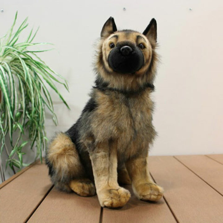 楽天市場 犬 ぬいぐるみ シェパード子犬 いぬ イヌ リアル 本物 そっくり かわいい 送料無料 ハートマークショップ