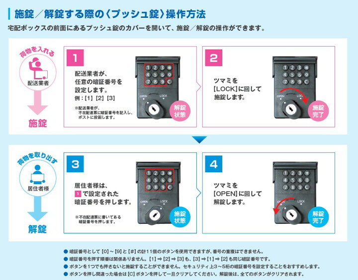 楽天市場】【ナスラック】ステンレス宅配ボックス 奥行き225mm 戸建 
