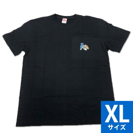 家紋Tシャツ（大人用）／明智光秀／黒色／XLサイズ