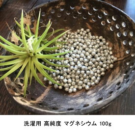 洗濯用 高純度 マグネシウム 100g