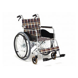 松永製作所 スタンダードタイプ ＡＲ－２０１Ｂ（自走型車いす）【車椅子 車いす 自走用 軽量 折りたたみ アルミ】