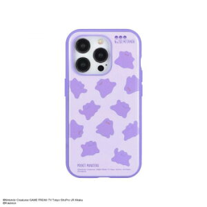 �|�P�b�g�����X�^�[ IIIIfit iPhone15 Pro�Ή��P�[�X ���^���� POKE-867C