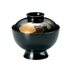 福井クラフト 3.6寸京型椀 色紙松(手塗漆、磨蒔絵 32603190