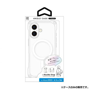 4�z�[���P�[�X MagSafe�Ή� iPhone2025 6.3�C���`(2��)�Ή� �N���A i39FiJS04