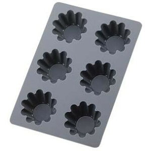 佐藤金属興業 SALUS ドルチェ シリコン ブリオッシュ型 6ヶ取